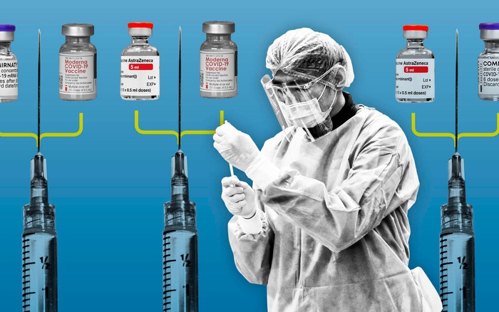Tiêm trộn vắc xin Covid - 19 có an toàn không?