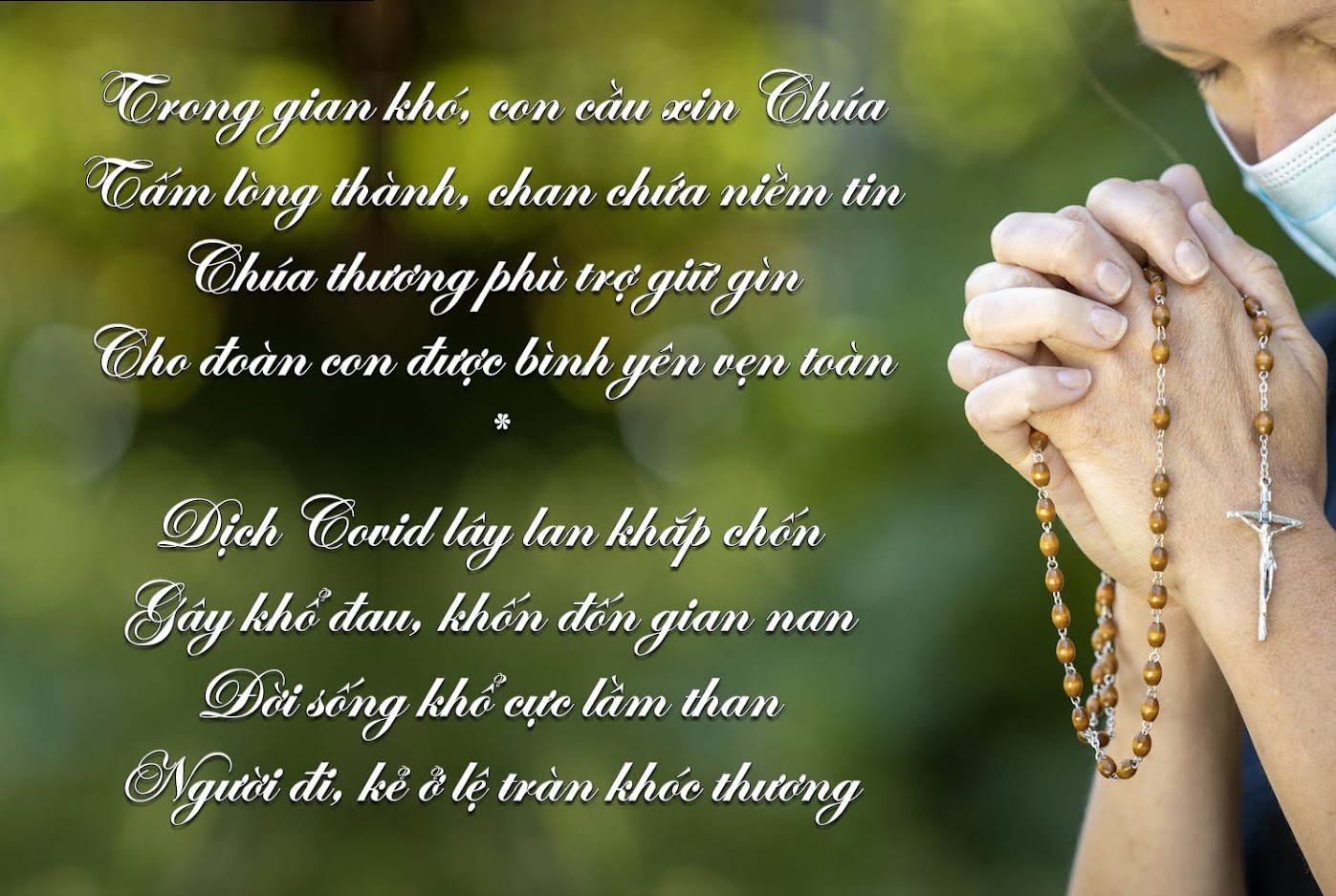 Lời kinh Mân Côi diễn tả sự nối kết giữa con người và Thiên Chúa
