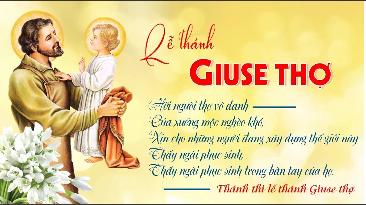 Thánh Giuse thợ. – Người thợ vô danh