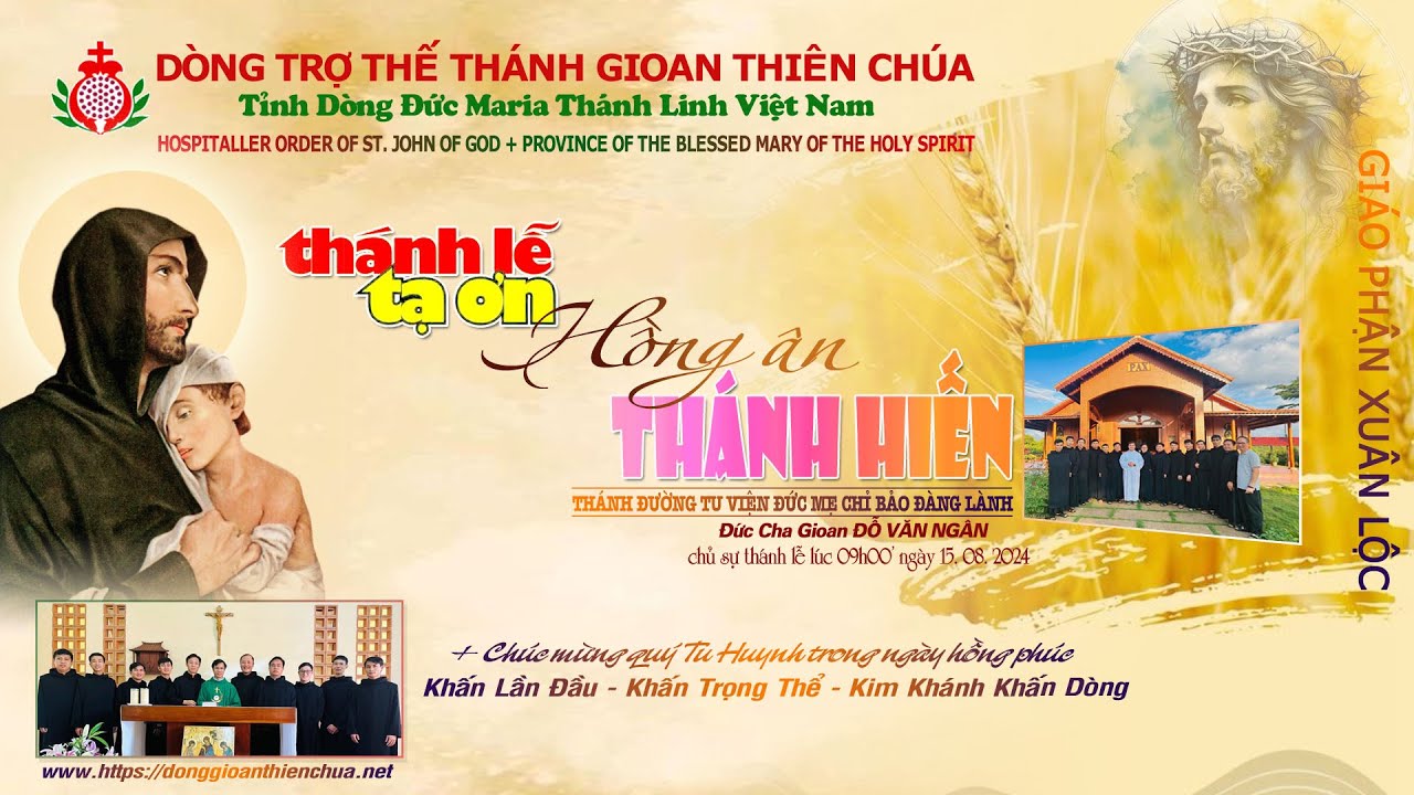 THÁNH LỄ TẠ ƠN HỒNG ÂN THÁNH HIẾN...