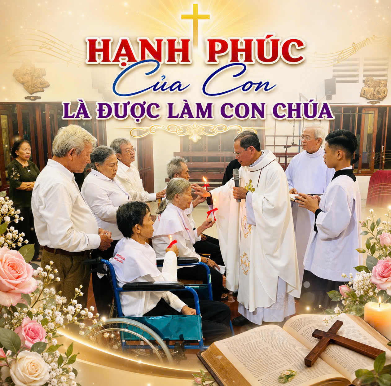 NGUỒN HẠNH PHÚC CỦA CON LÀ ĐƯỢC LÀM CON CHÚA