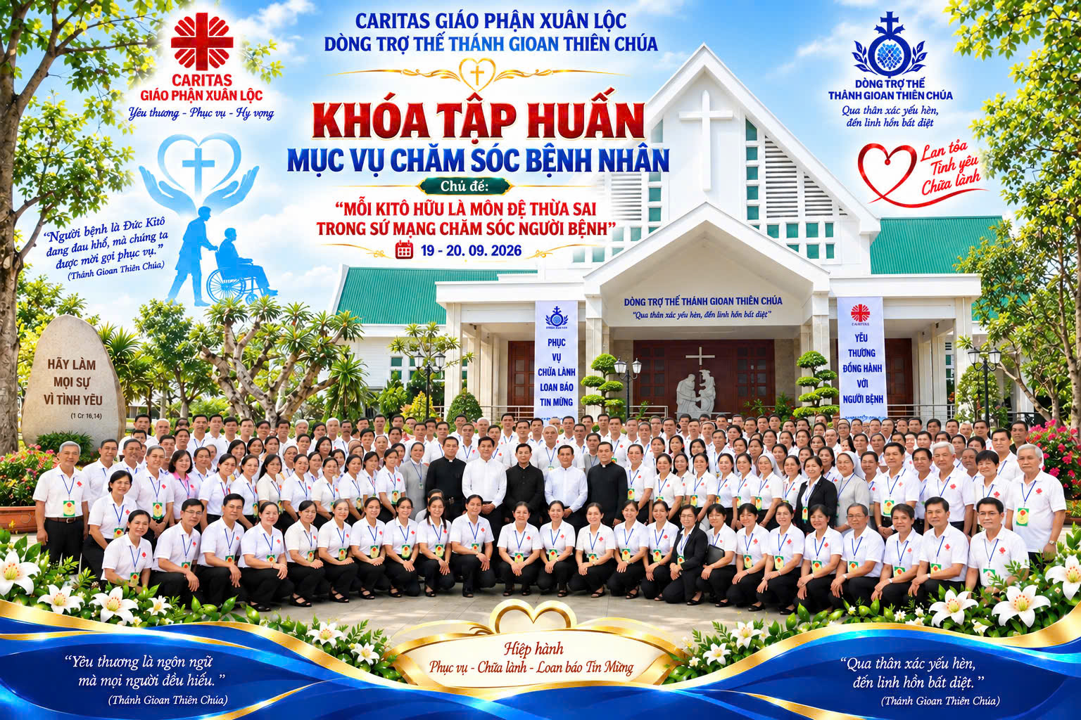 KHÓA TẬP HUẤN MỤC VỤ CHĂM SÓC BỆNH NHÂN 2026