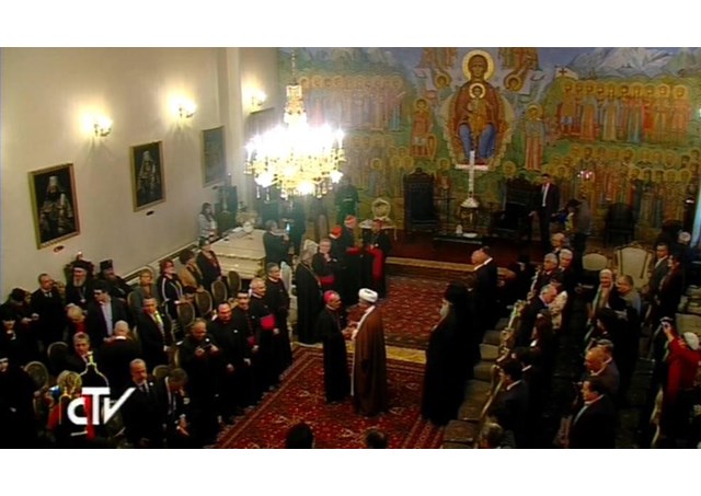 Đức Thánh Cha viếng thăm tòa Thượng Phụ Chính Thống Georgia