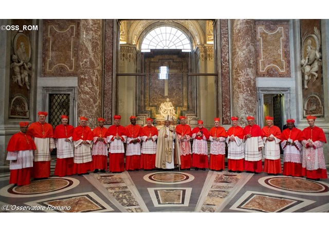 Công nghị tấn phong 17 Hồng Y mới