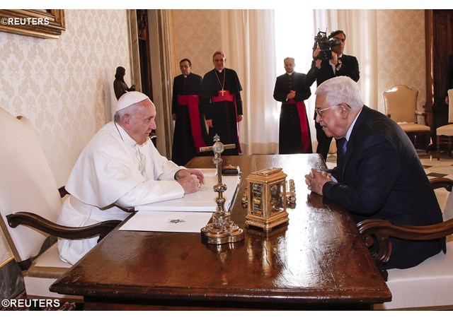 Tòa Thánh hy vọng Israel và Palestine tái đối thoại