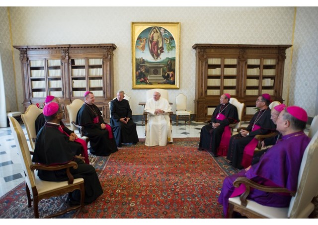 Đức Thánh Cha tiếp kiến các Giám Mục Lào và Campuchia