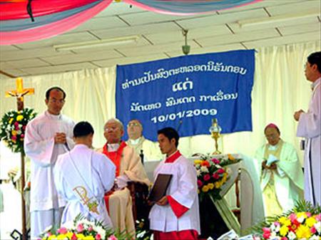 Giáo hội Lào sắp có thêm hai tân linh mục