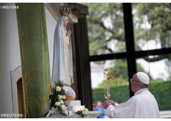 Đức Thánh Cha hành hương Fatima nhân dịp 100 năm Đức Mẹ hiện ra