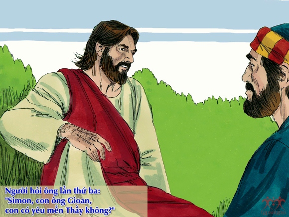 Simon, con ông Gioan, con có yêu mến Thầy hơn những người này không?