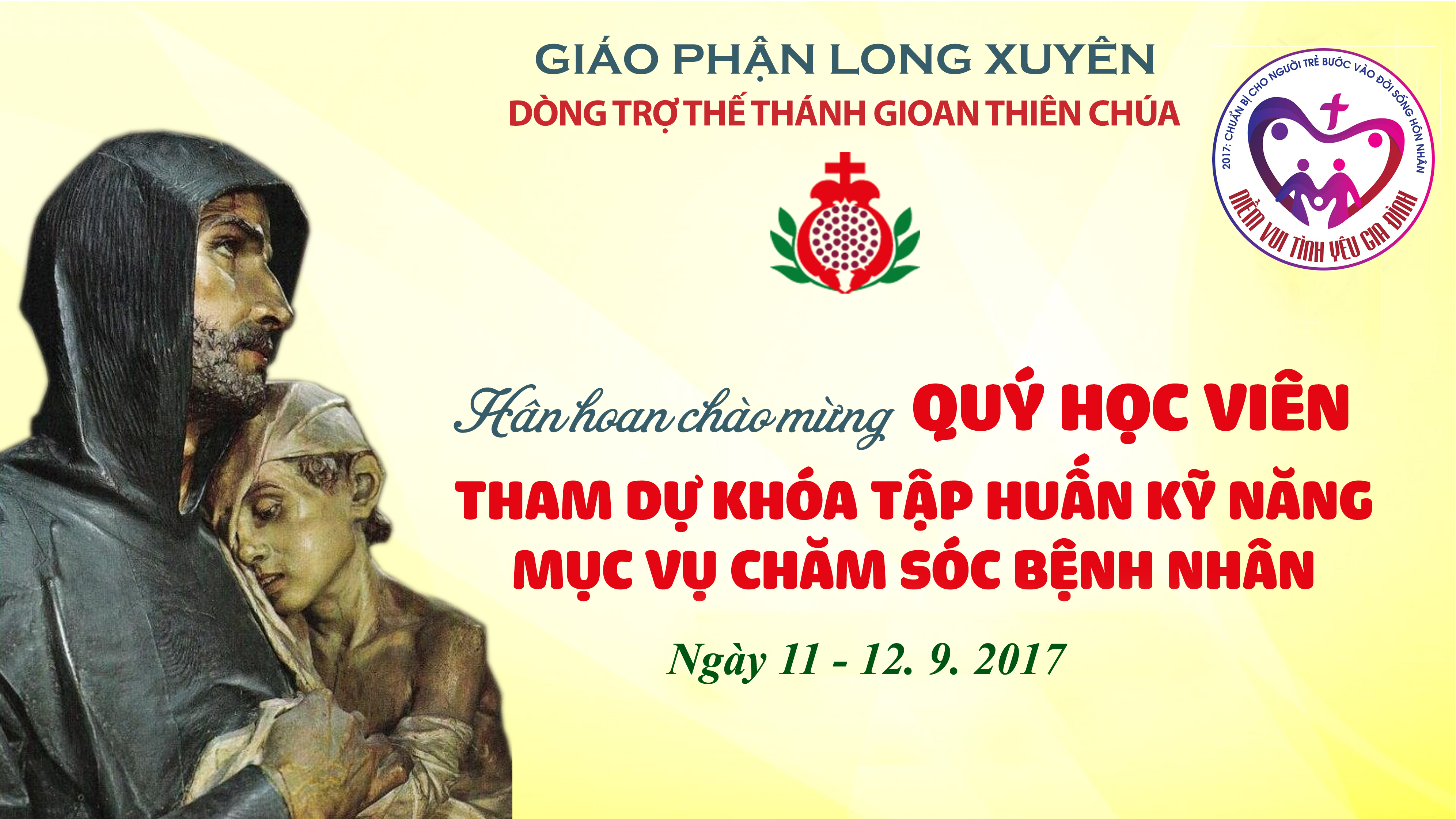 Khóa Huấn Luyện Mục Vụ Chăm Sóc Bệnh Nhân - Gp Long Xuyên
