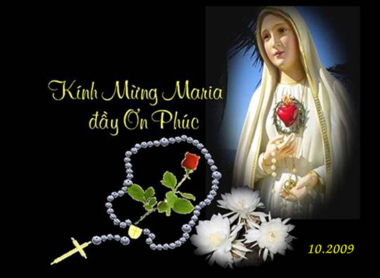 Lời kinh Mân Côi diễn tả Lòng Thương Xót Chúa