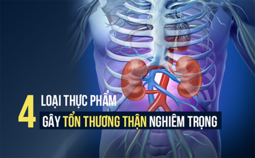4 “kẻ thù” lặng lẽ phá hủy thận nặng nề