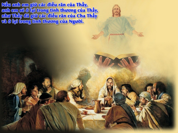 Chúa Nhật 06/05/2018 – Chúa Nhật tuần 6 Phục Sinh năm B. – Yêu mến nhau, như Thầy đã yêu mến các con.