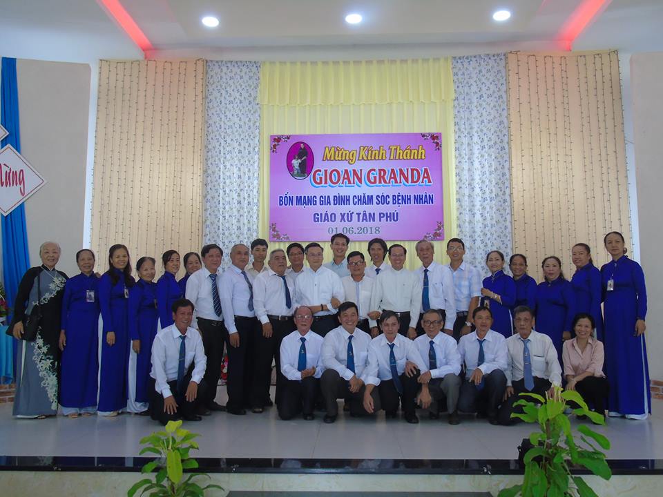 Mừng Bổn Mạng Gia Đình Chăm Sóc Bệnh Nhân Giáo Xứ Tân Phú