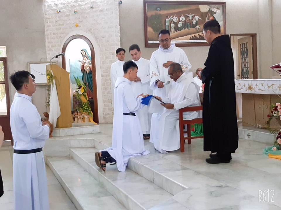 Thánh Lễ Tạ Ơn Và Nghi Thức Tuyên Khấn Lần Đầu Tại trung tâm đào tạo APC – Philippines