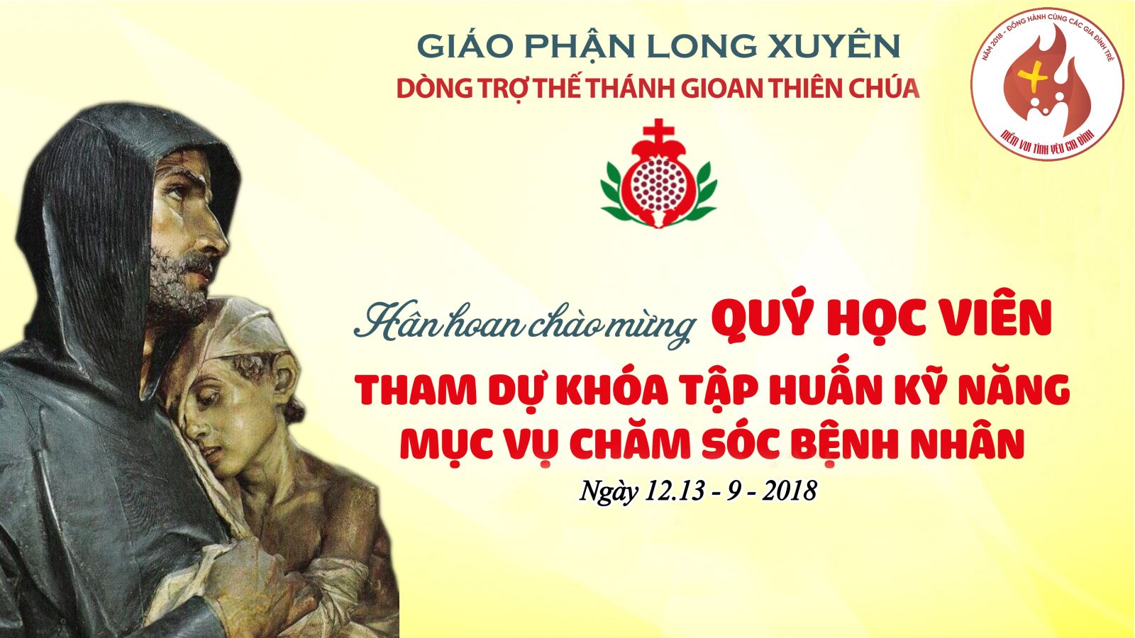 Video Khóa Tập Huấn Mục Vụ Chăm Sóc Bệnh Nhân Gp Long Xuyên 2019